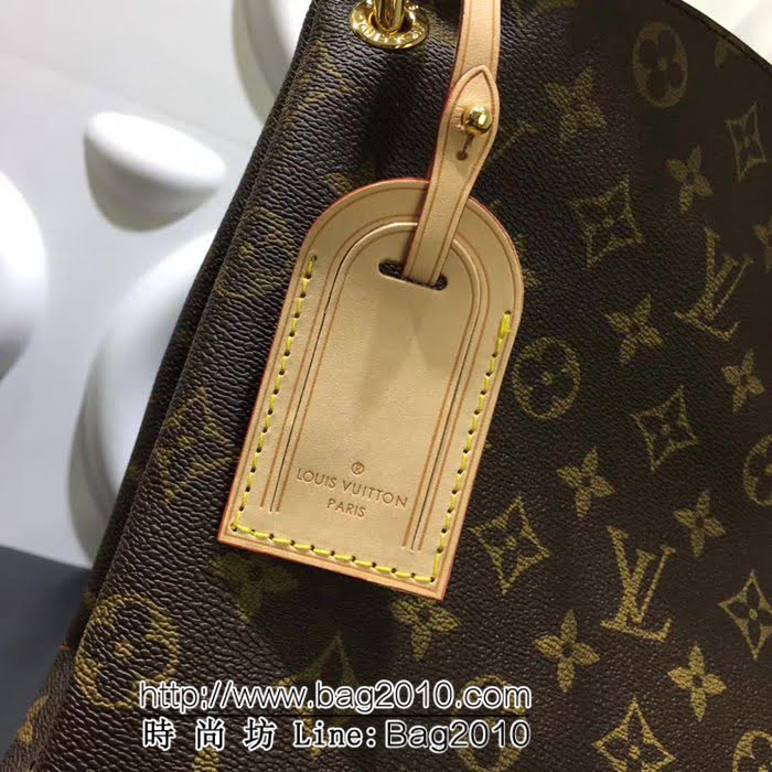 路易威登LV頂級原單 M43703老花配玫杏裏 購物包 YDH1373